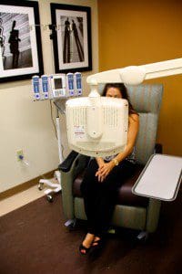 Infusion Room with Patient