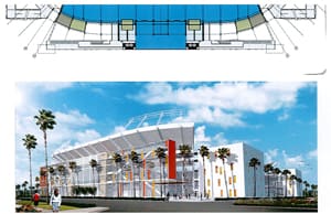 Florida Citrus Bowl early renderings (City of Orlando)