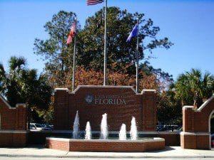 University of Florida - entrance (Photo on Antonio Rafael C. Paiva home page)