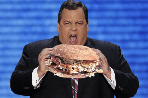 ChrisChristieEatingThings