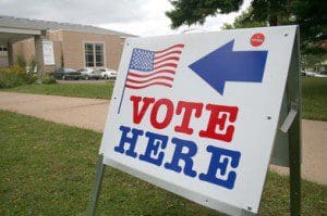 Symbols and images of voting and elections