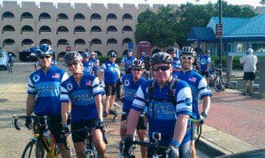 Orlando Police Officers get ready for their participation in