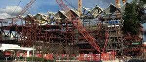 Dr. Phillips Center for the Performing Arts construction – January 26, 2013. (File photo: M. Cantone/WONO)