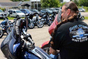 Members of the community and potential customers got to check out more than 70 bikes on display during the dealership open house, July 27, 2013.