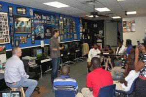 Aaron Ralston speaks to Parramore youth at