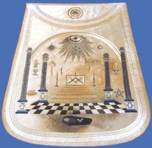 Masonic Apron: This was the Apron worn by George Washington, first President of the United States.