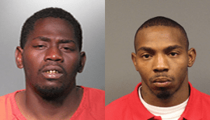 Olajuwana E. Perry (l) and Anthony L. Barnes (r)