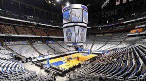 The Orlando Magic get ready to tip-off the 25th anniversary season presented by Marriott Vacation Club with silver T-shirts on each of the 18,846 seats in the Amway Center for tonight’s (Nov. 1) home opener against the New Orleans Pelicans. As part of the celebration, the team held a tip-off event to announce the new Magic Hall of Fame that will take shape this season and gave a sneak peek into the Magic’s pregame festivities slated for tonight. Photo taken by Fernando Medina.