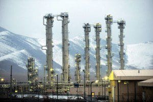 A heavy water reactor in the city of Arak, Iran. (Photo credit: EPA)