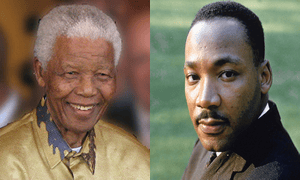 President Nelson Mandela & Dr. Martin Luther King, Jr.