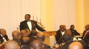 Thomas L. Battles Jr., Senior Vice Polemarch of Kappa Alpha Psi Fraternity, Inc.  Karsceal Turner- WONO