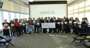On January 22, representatives from 25 nonprofit community organizations in Central Florida were named to the Orlando Magic Youth Fund (OMYF) All-Star Team, receiving grants totaling $600k from the OMYF, a McCormick Foundation Fund (OMYF-MFF). Photo taken by Gary Bassing.