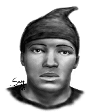 Composite sketch of armed suspect