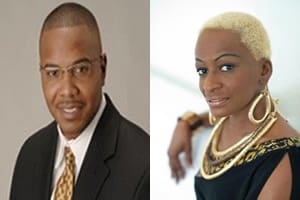 Juan Lynum (l) Regina Hill (r) - candidates for city of Orlando Commission, District 5