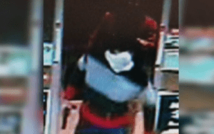 Video still of gunman