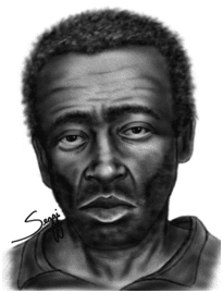 Composite sketch of robbery suspect