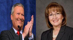 Orlando Mayor Buddy Dyer & Orange County Mayor Teresa Jacobs