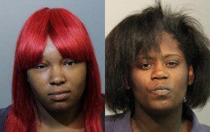 Lexus Perry (l) & Shazonya Williams (r), at large