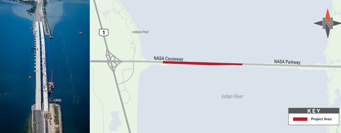 NASA Causeway Bridge
