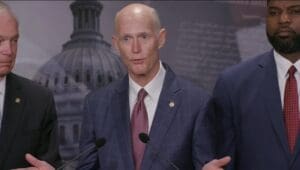 Senator Rick Scott Arctic Frost
